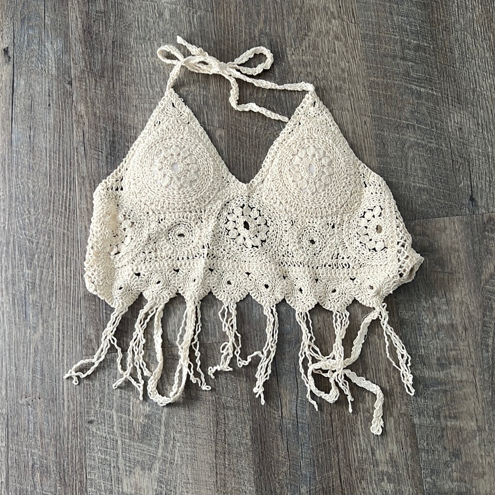 Shein crochet top